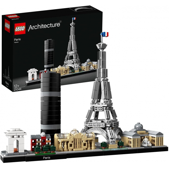 Lego Architecture - Parigi - Lego 21044 6 famosi monumenti della skyline di Parigi Anni 12+ 649pz