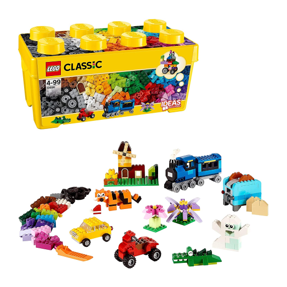 Lego Classic - Scatola Mattoncini Creativi Media per Liberare la Fantasia - 10696