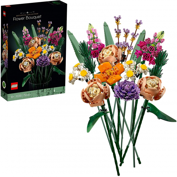 Lego The Botanical Collection - Bouquet di Fiori - Lego 10280 Creator Expert Anni 18+