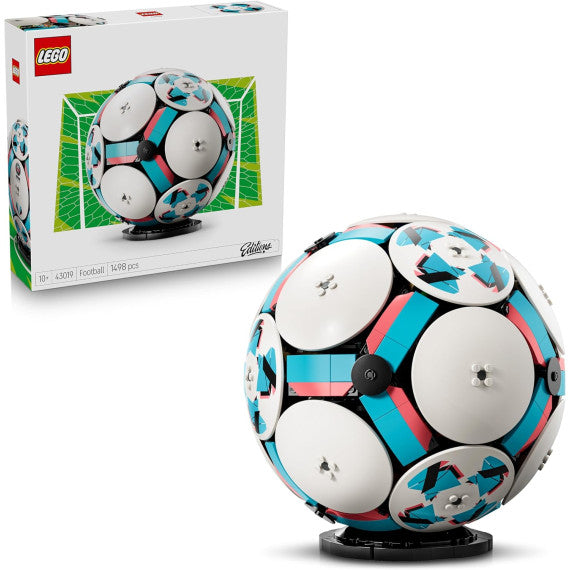 Lego Editions - Pallone da calcio - Lego 43019 all'interno c'è una scena con un micro-stadio Anni 10+ 1498pz