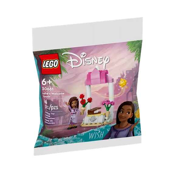 Lego Friends - Il banco di benvenuto di Asha - Lego 30661 - RARO - Lego Friends Polybag Set 46pz Anni 6+