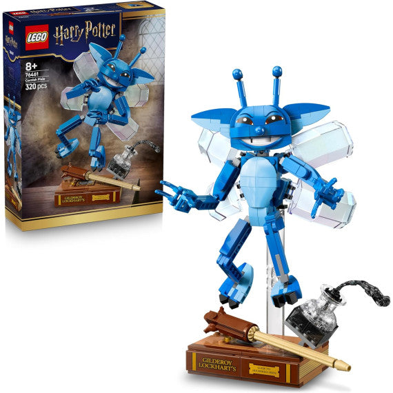 Lego Harry Potter - Folletto della Cornovaglia - Lego 76461 con Libro e Bacchetta di Gilderoy Lockhart Anni 8+ 320pz