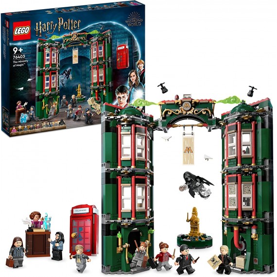 Lego Harry Potter - Ministero della Magia - LEGO 76403 con 12 Minifigure ANNI 9+