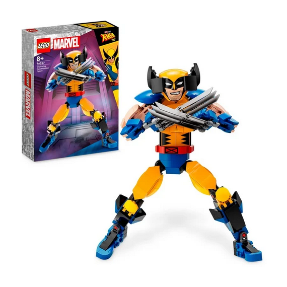 Lego Marvel - Personaggio di Wolverine - Lego 76257 Figura di Wolverine completamente snodata Anni 8+ 327pz
