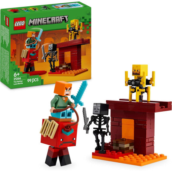 Lego Minecraft - Battaglia sul ponte del Nether - Lego 21266 99pz Anni 6+