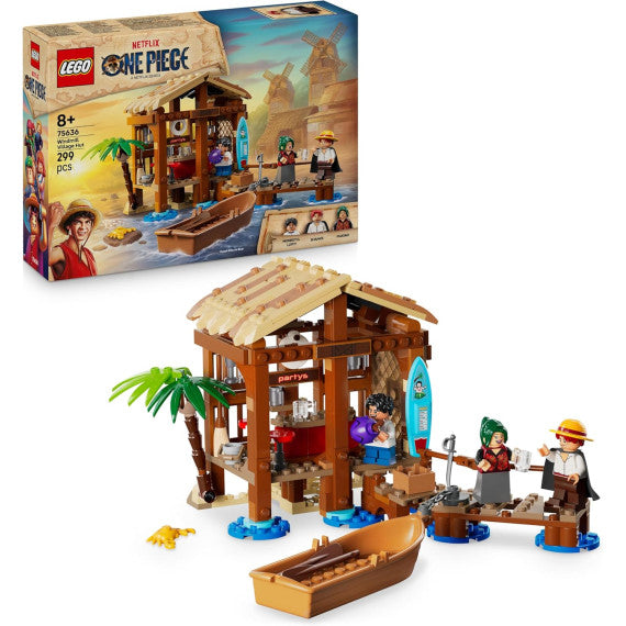 Lego One Piece - La tenda del circo di Bagy il Clown - Lego 75637 con Luffy, Nami e Zoro Anni 8+ 573pz