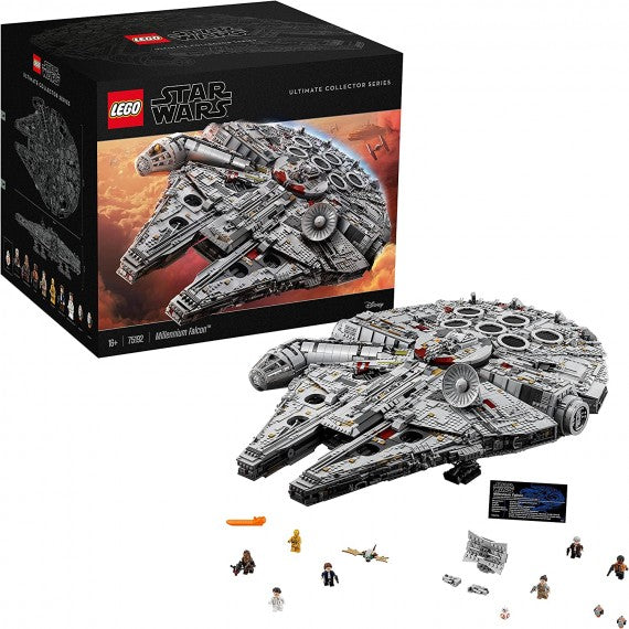 Lego Star Wars - Millennium Falcon - Lego 75192 Costruisci uno dei più grandi set LEGO mai realizzati Anni 18+