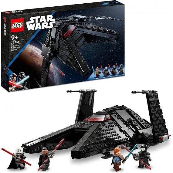 LEGO Star Wars - Trasporto dell'Inquisitore Scythe - LEGO 75336 Obi-Wan Kenobi, Astronave, Grande Inquisitore ANNI 9+