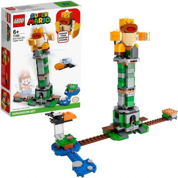 Lego Super Mario - Torre del Boss Sumo Bros - Pack di espansione - LEGO 71388 torre da costruire e personaggi ANNI 6+