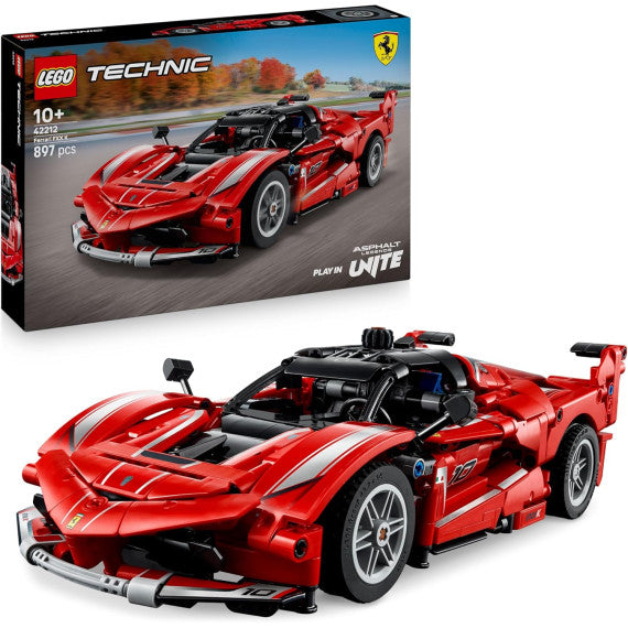 Lego Technic - Ferrari FXX K - Lego 42212 Motore V12, Differenziale e Pistoni Mobili Anni 10+ 897pz