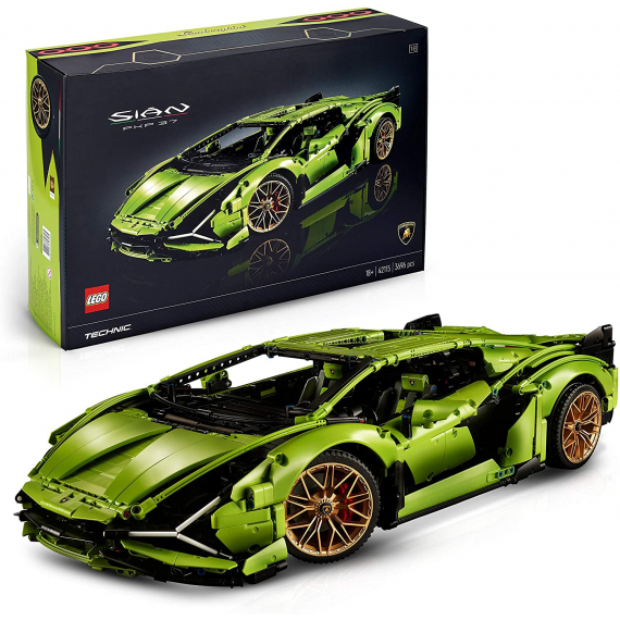 Lego Technic - Lamborghini Si n FKP 37 - Lego 42115 Introvabile il cofano anteriore e quello posteriore apribili Anni 18+ 3696pz