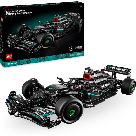 Lego Technic - Mercedes-AMG F1 W14 E Performance - Lego 42171 dotato di pneumatici slick e di sterzo Anni 18+ 1643pz