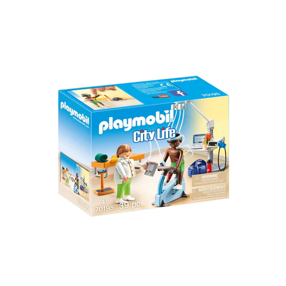 Playmobil Fisioterapista - Playmobil 70195 City Life - 39pz ANNI 4+