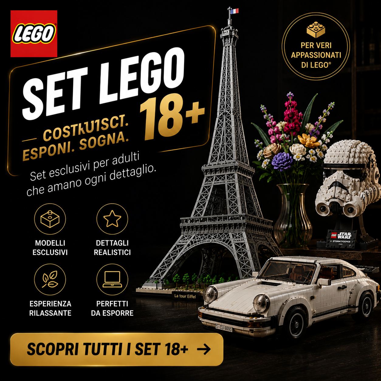 Collezioni Set Lego da 18+
