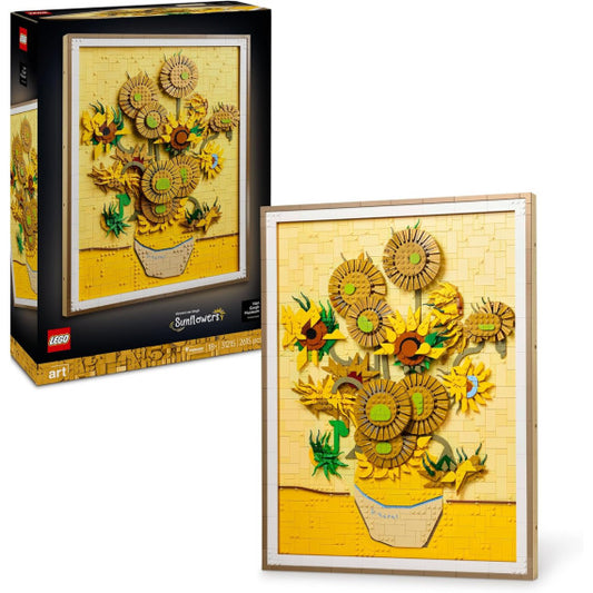 Lego Art - Vincent van Gogh – Girasoli - Lego 31215 il capolavoro di Van Gogh 2615pz Anni 18+