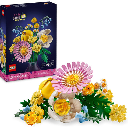 Lego Botanicals - Bouquet di fiori estivi - Lego 10347 The Botanical Collection Decorazione floreale per la casa 373pz Anni 9+