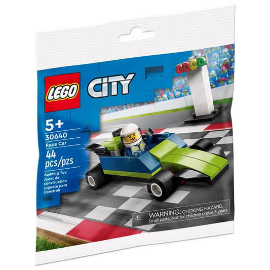 Lego City - Auto da corsa - Lego 30640 -RARO- Race Car Lego Polybag City Set 44pz + 1 minifigura Anni 5+
