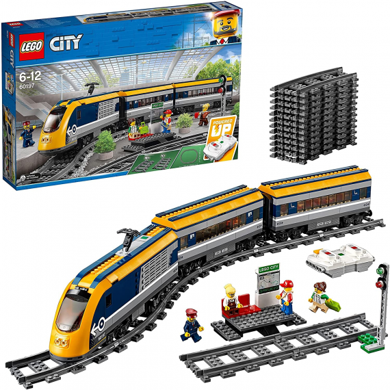 Lego City - Treno Passeggeri - Connessione Remota Bluetooth - Lego 60197 Introvabile - Raro 677pz Anni 6+