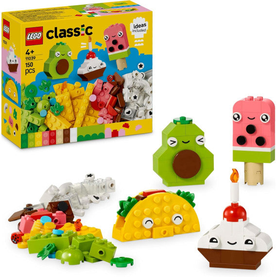 Lego Classic - Alimenti creativi - Lego 11039 con cibo giocattolo in plastica Anni 4+ 150pz