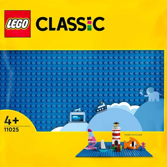 Lego Classic - Base blu - LEGO 11025 Tavola per Costruzioni Quadrata con 32x32 Bottoncini ANNI 4+