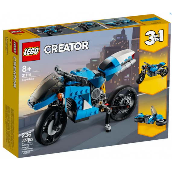 Lego Creator 3 in 1 -Superbike - 31114