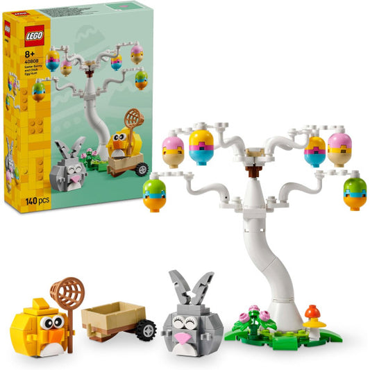 Lego Creator - Coniglietto pasquale e caccia alle uova - LEGO 40808 con Figure di Coniglio e Uccellino Anni 8+ 140pz