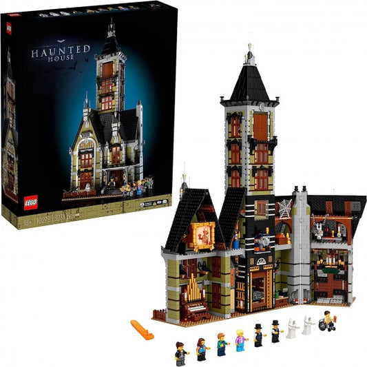 Lego Creator Expert - La casa stregata - Lego 10273 L'oscura e spaventosa casa stregata è alta 68 cm, larga 25 ANNI 18+ 3231pz