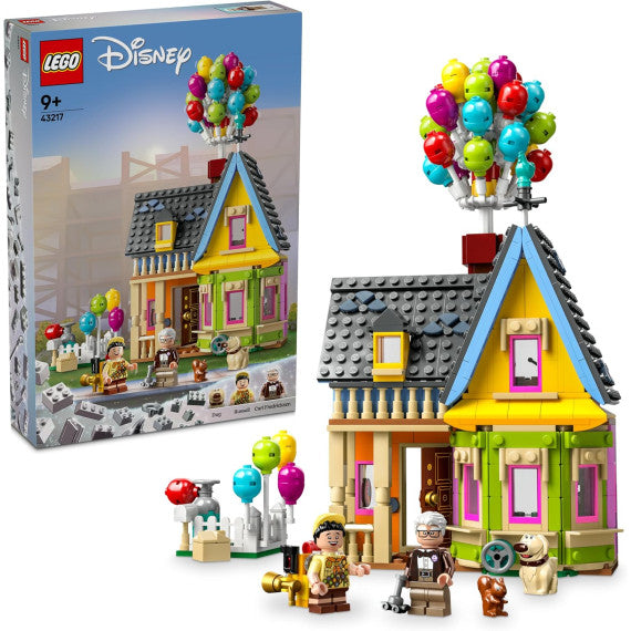 Lego Disney - Casa di “Up” - LEGO 43217 con Palloncini e Figure di Carl, Russell e Dug Anni 9+ 598pz