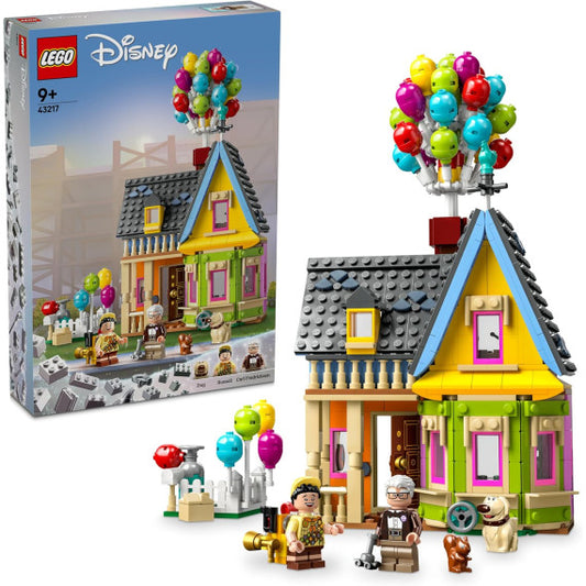 Lego Disney - Casa di “Up” - LEGO 43217 con Palloncini e Figure di Carl, Russell e Dug Anni 9+ 598pz