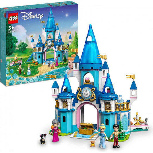 Lego Disney Princess - Il castello di Cenerentola e del Principe azzurro - LEGO 43206 ANNI 5+