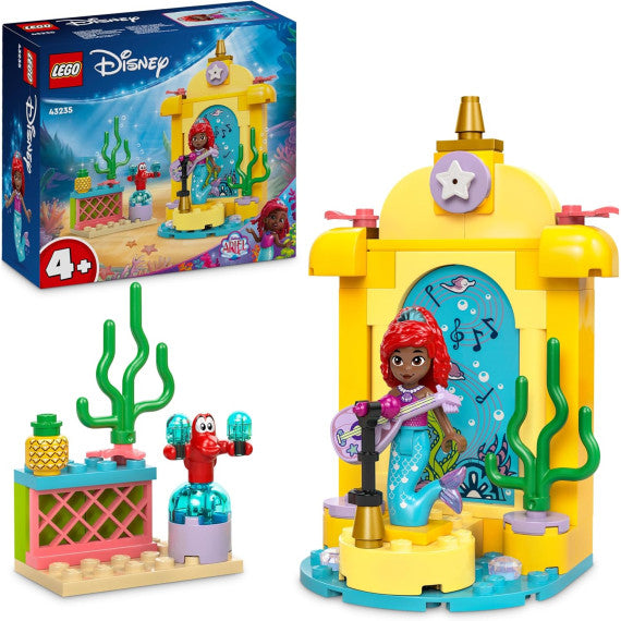 Lego Disney Princess - Il palcoscenico musicale di Ariel - LEGO 43235 Pista da ballo rotante Anni 4+ 60pz
