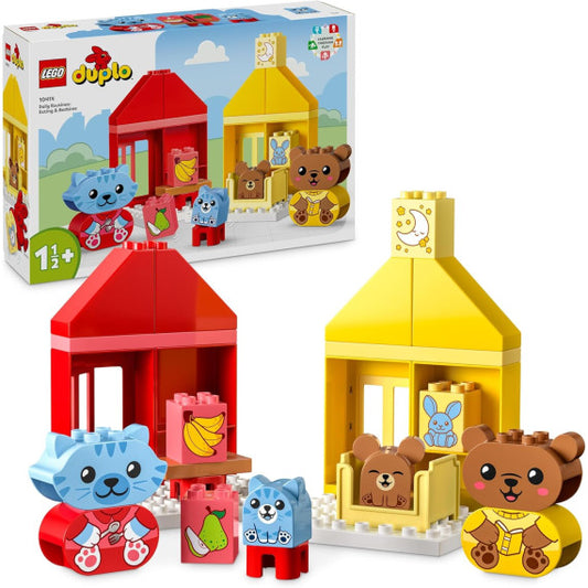 Lego Duplo - Attività quotidiane: mangiare e andare a letto - Lego 10414  28pz Anni 1,5+