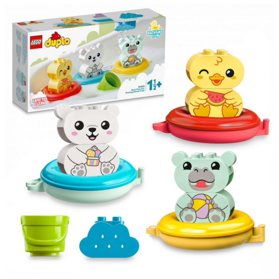Lego Duplo - Ora del bagnetto: Treno degli animali galleggiante - Lego 10965 ANNI 1.5+ 14pz