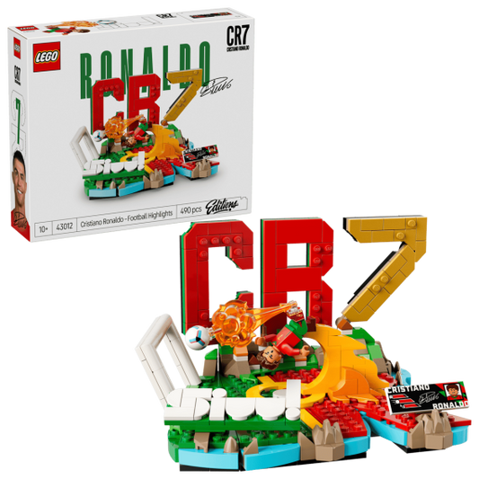 Lego Editions - Cristiano Ronaldo – Highlights calcistici - Lego 43012 celebra una stella del calcio Anni 10+ 490pz