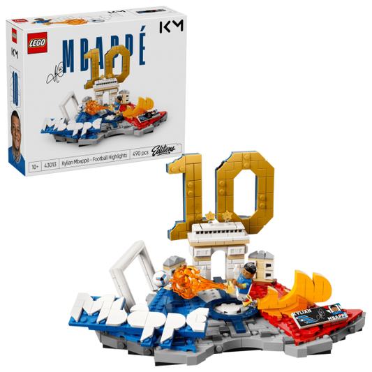 Lego Editions - Kylian Mbappé – Highlights calcistici - Lego 43013 celebra una stella del calcio Anni 10+ 490pz