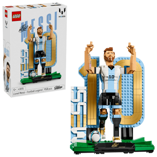 Lego Editions - Lionel Messi – Leggenda del calcio - Lego 43015 con 2 opzioni di posa Anni 12+ 958pz