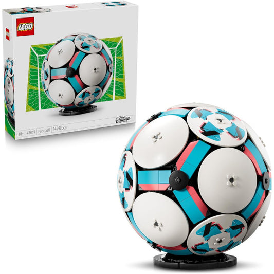 Lego Editions - Pallone da calcio - Lego 43019 all'interno c'è una scena con un micro-stadio Anni 10+ 1498pz