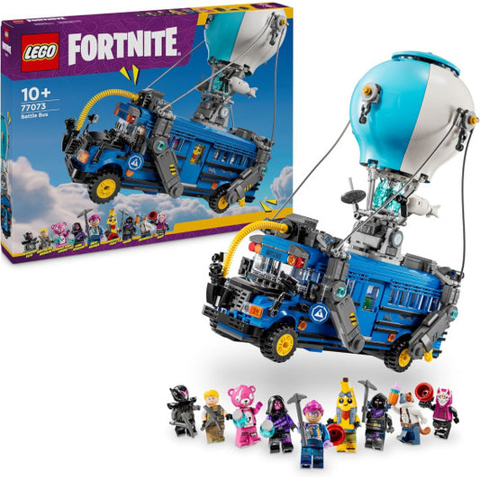 Lego Fortnite - Bus della battaglia - Lego 77073 con 9 Minifigure e Accessori Anni 10+ 954pz