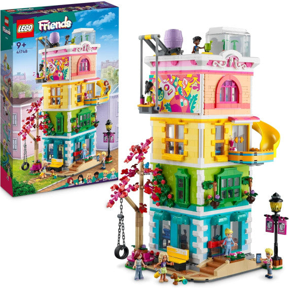Lego Friends - Centro comunitario di Heartlake City - Lego 41748 Set Modulare a 5 Piani Anni 9+ 1513pz