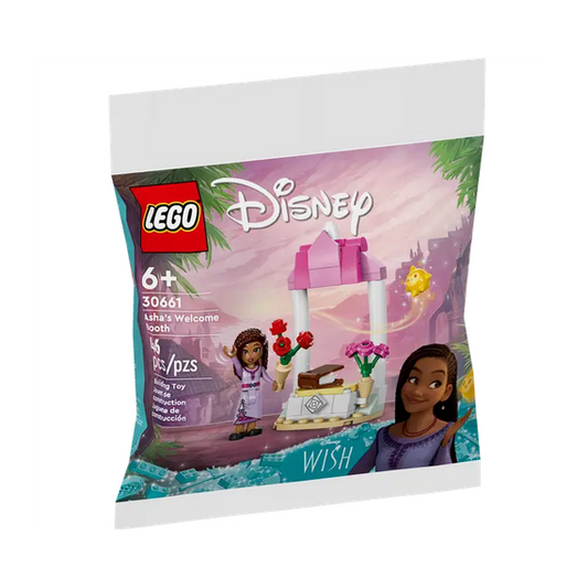 Lego Friends - Il banco di benvenuto di Asha - Lego 30661 - RARO - Lego Friends Polybag Set 46pz Anni 6+