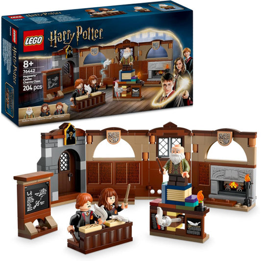 Lego Harry Potter - Castello di Hogwarts: Lezione di incantesimi - Lego 76442 con Hermione e con levitazione 204pz Anni 8+