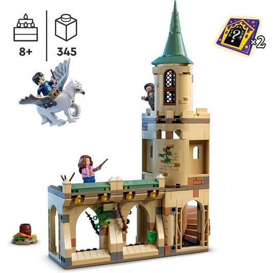 Lego Harry Potter - Cortile di Hogwarts: il salvataggio di Sirius - LEGO 76401 Castello e l’Ippogrifo Fierobecco ANNI 8+