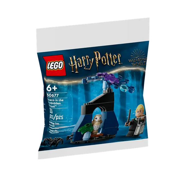 Lego Harry Potter - Draco nella Foresta Proibita - Lego 30677 - RARO - Lego Harry Potter Polybag Set 33pz Anni 6+