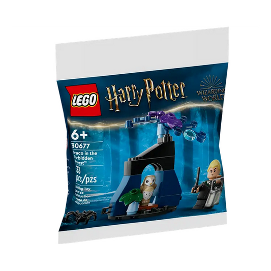 Lego Harry Potter - Draco nella Foresta Proibita - Lego 30677 - RARO - Lego Harry Potter Polybag Set 33pz Anni 6+