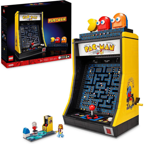 Lego Icons - PAC-MAN Arcade - Lego 10323 Gioco Arcade - ESCLUSIVO Basato su un vero gioco arcade 2651pz ANNI 18+