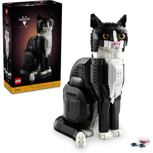 Lego Ideas - Gatto Tuxedo - Lego 21349 snodabile e personalizzabile Anni 18+ 1710pz