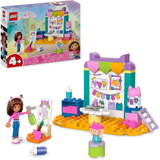 Lego La Casa delle Bambole di Gabby - Creazioni con Baby Scatola - Lego 10795 60PZ Anni 4+