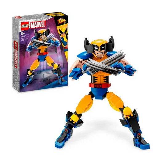 Lego Marvel - Personaggio di Wolverine - Lego 76257 Figura di Wolverine completamente snodata Anni 8+ 327pz