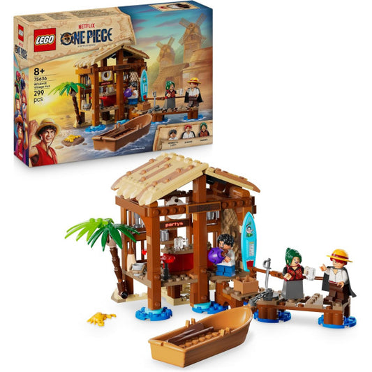 Lego One Piece - La tenda del circo di Bagy il Clown - Lego 75637 con Luffy, Nami e Zoro Anni 8+ 573pz