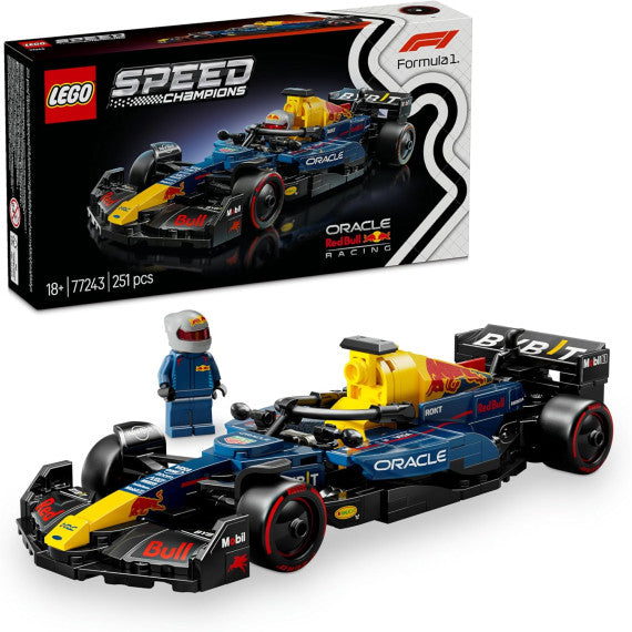 Lego Speed Champions - Auto da corsa F1® Oracle Red Bull Racing RB20 - Lego 77243 con Minifigure del Pilota Anni 18+ 251pz